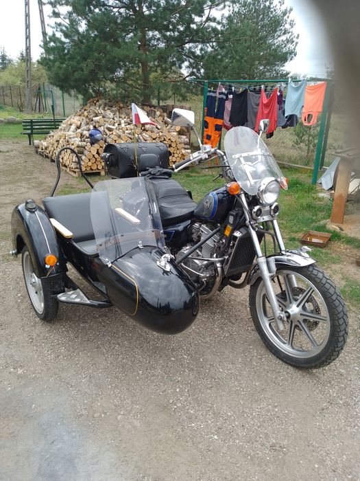 Kawasaki Vulkan 500 z wózkiem lub bez.