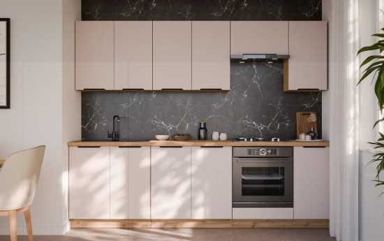 Meble kuchenne systemowe SOLEA modułowe stwórz własną kuchnie kaszmir