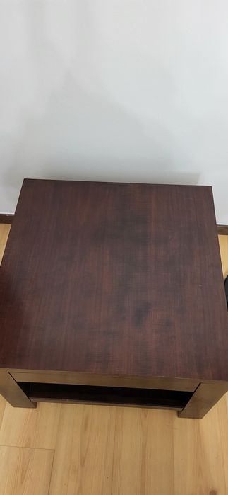 Stolik drewniany indyjski 65/65/46