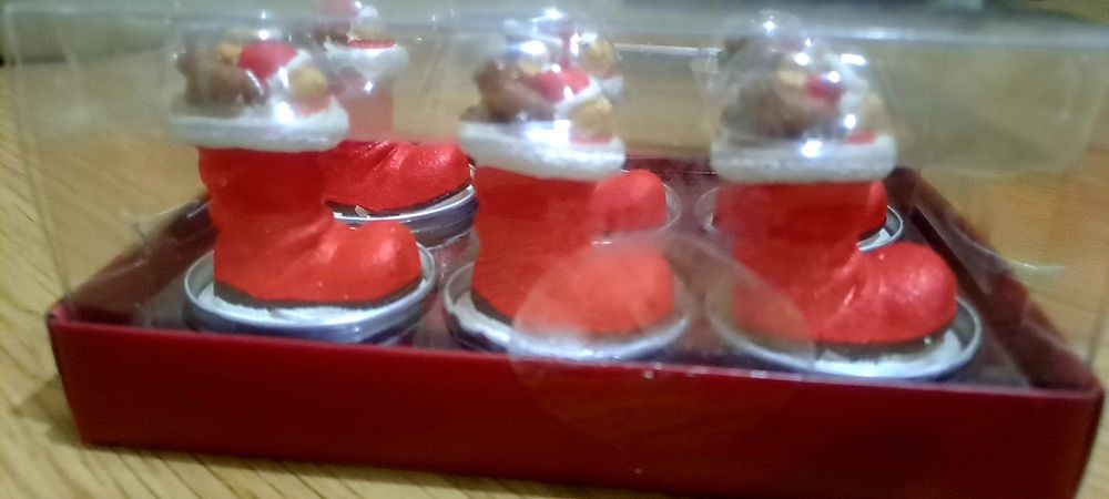 Velas festivas de Natal (Novo)