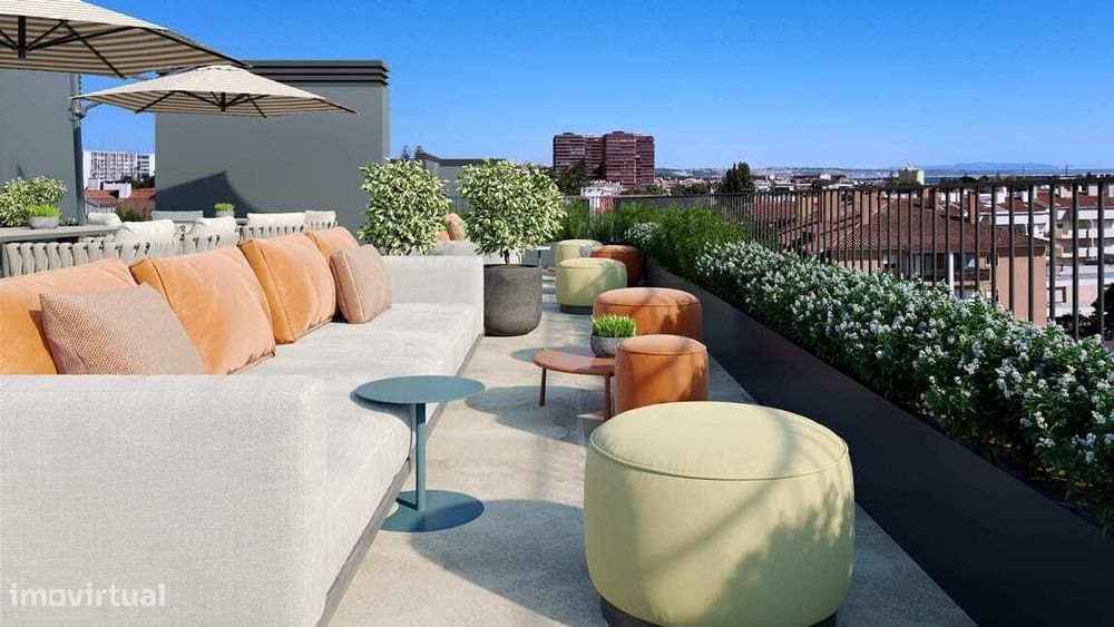 Apartamento T1 no Alagoa Living E345, Carcavelos, Cascais