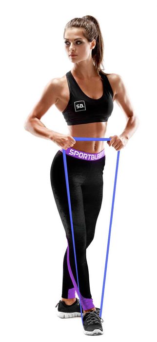 Guma do ćwiczeń mocna oporowa taśma treningowa opór 36-45kg BDG