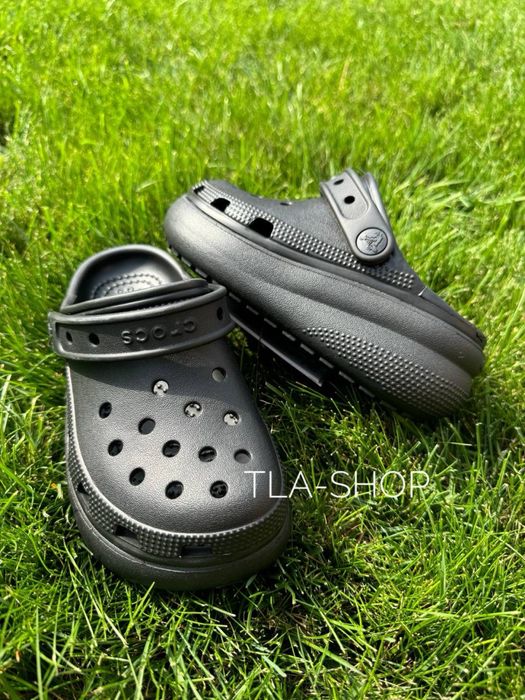 Дитячі крокси сабо на платформі crocs classic cutie clog