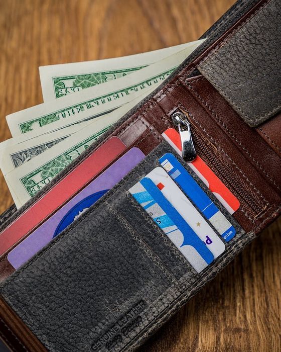 piękny kolorowy portfel męski ze skóry naturalnej - forever young®