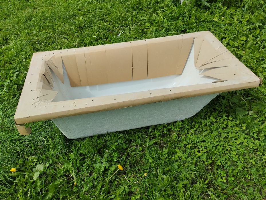 Вана акрилова + ніжки 140х70 Cersanit LORENA