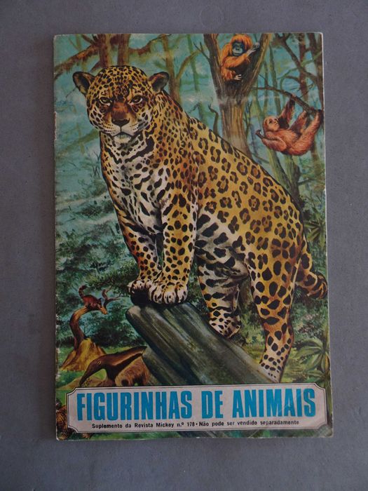 Caderneta de cromos Figurinhas de Animais Disney (Faltam 36 cromos)