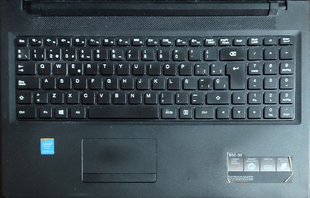 Lenovo B50-50 Board queimada