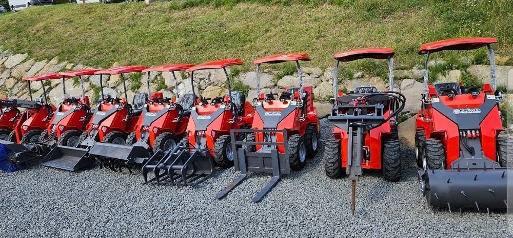 Miniładowarka ładowarka spalinowa KRÜGER XKW 480 Z wersja PREMIUM