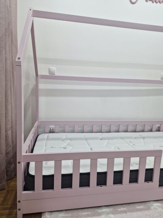 Cama montessori Rosa