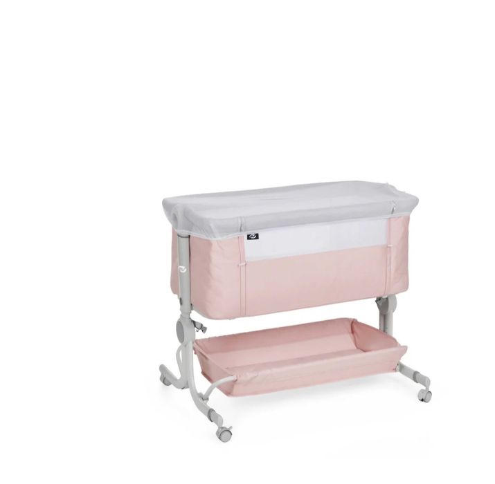 Berço  como novo cor de rosa