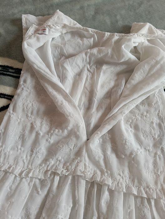 Sukienka biała Lincol& Sharks r. 152