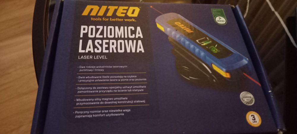 poziomica laserowa marki NITEO