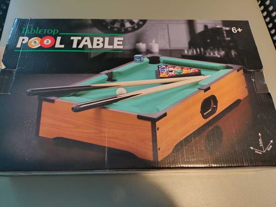 Stołowy mini bilard dla dzieci Pool table