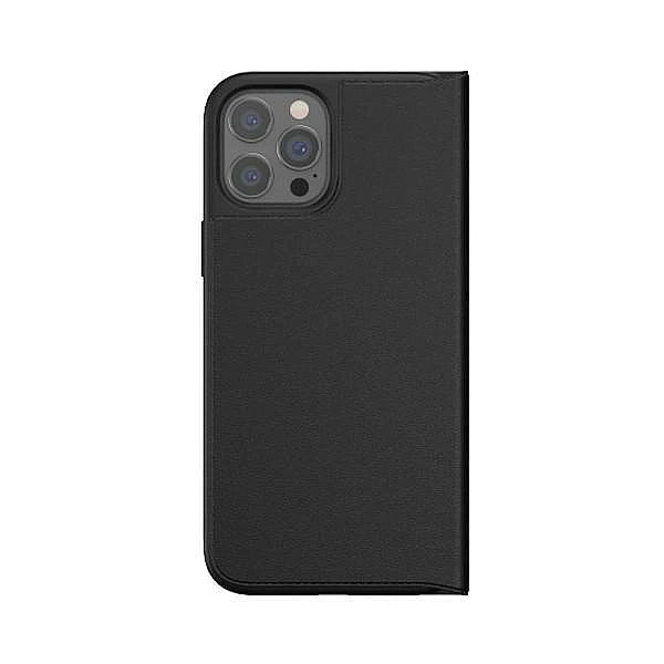 Etui Adidas OR Booklet Case BASIC na iPhone 12 Pro Max - czarno-białe