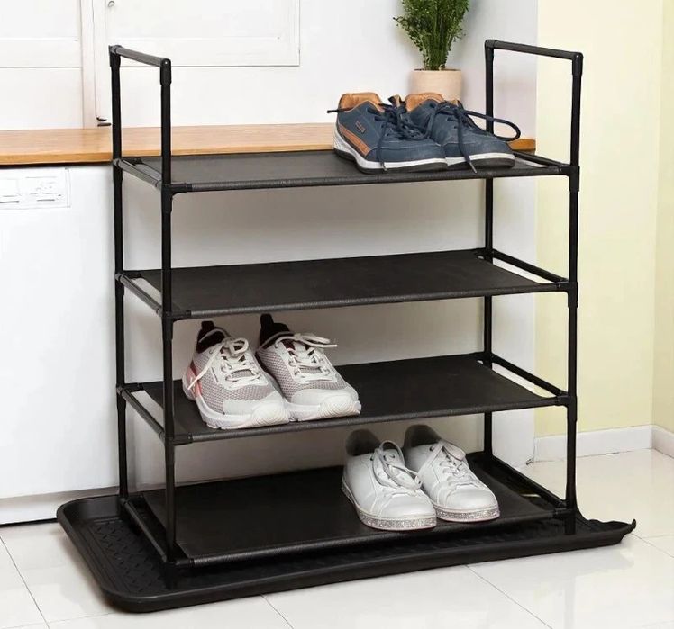 Organizer Loftowy z 4 Poziomami Pojemna i Stylowa Konstrukcja buty