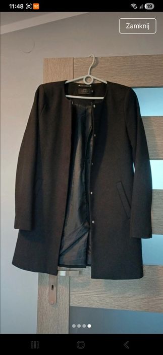 Elegancki płaszczyk czarny
