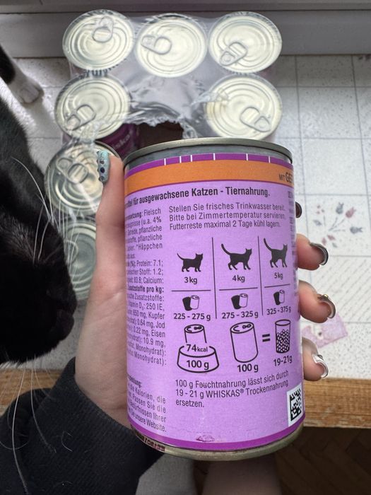 karma mokra dla kota whiskas