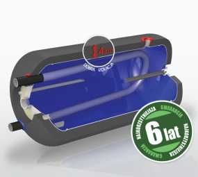 Bojler wymiennik cwu 120l Elektromet