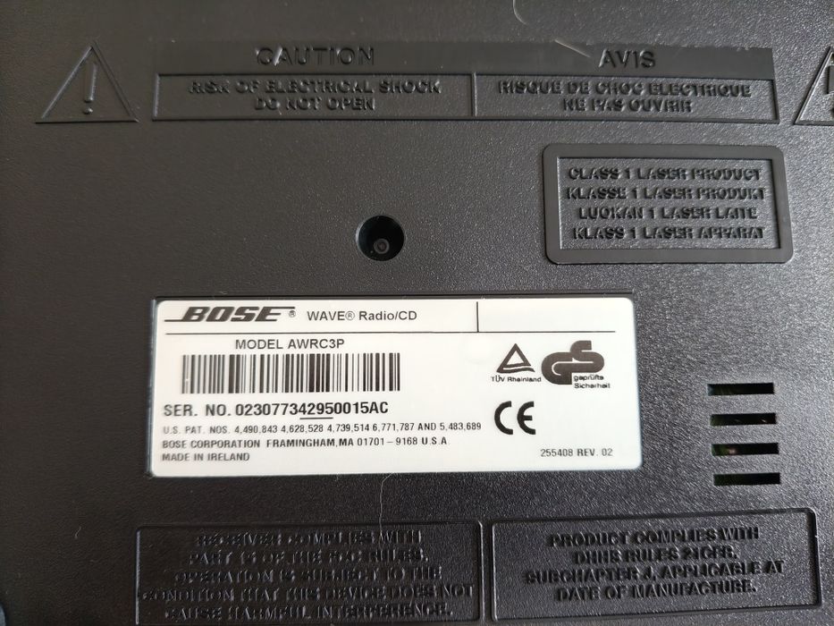 Bose wavw radio/cd