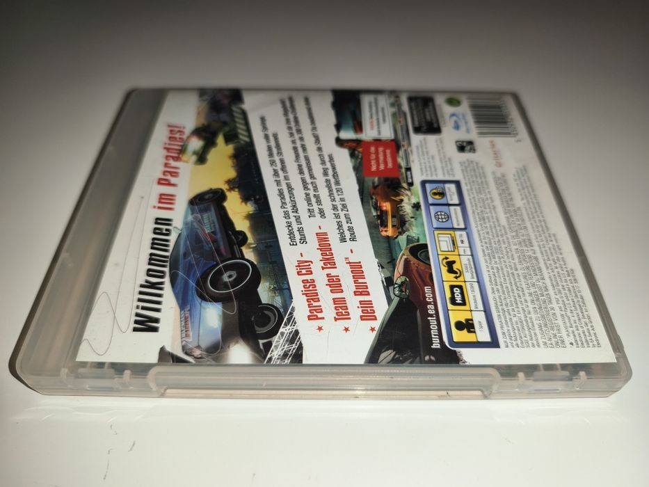 Gra Ps3 Burnout Paradise gry PlayStation 3 Minecraft Lego Sonic Mafia