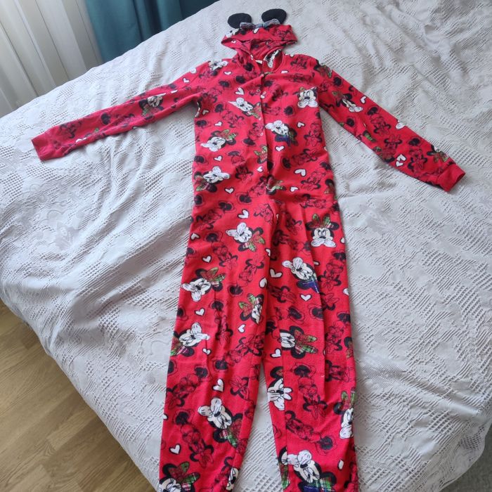 Disney кегуруми пижама слип флис Минни Маус Minnie mouse XS / S
