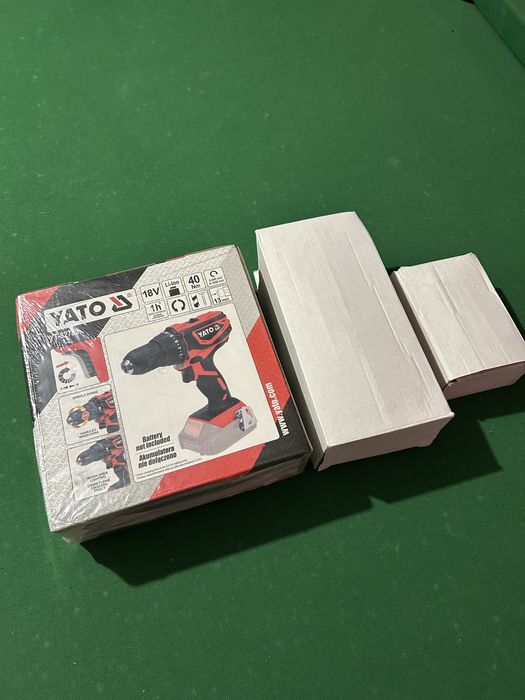 Nowa wkrętarka Yato, kpl. ładowarka, bateria