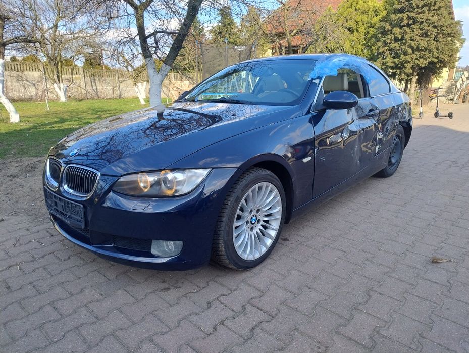 E92 coupe 325i z Niemiec uszkodzona