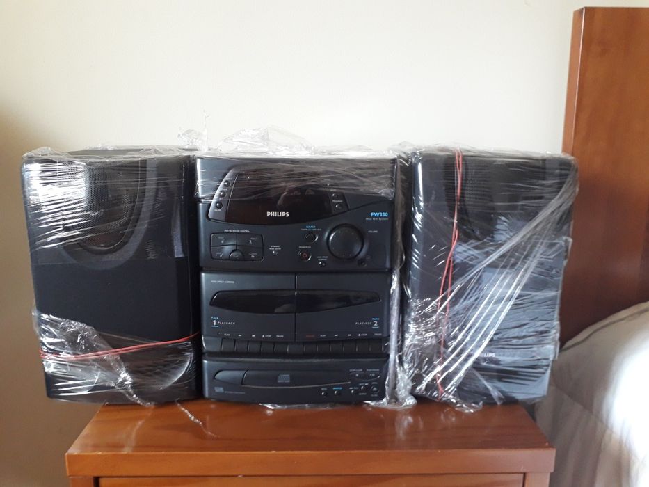 Mini aparelhagem marca Philips