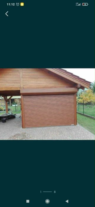 Brama rolowana garażowa