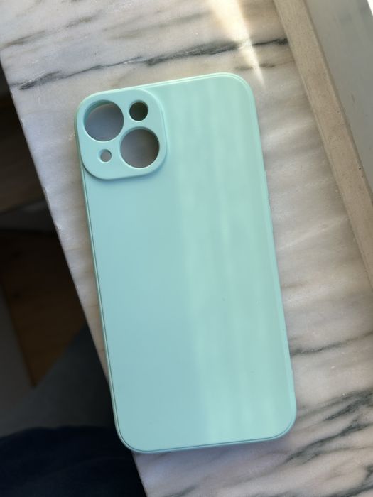 Capa iPhone 14 - verde água
