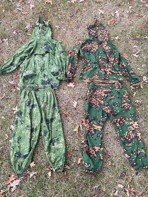 (ОПИС) Уніформа та спорядження. Маскхалат Партизан ССО