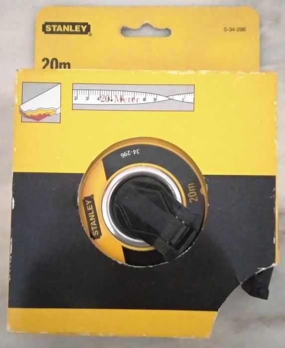 Fita métrica maleável_ 20 m_ Stanley