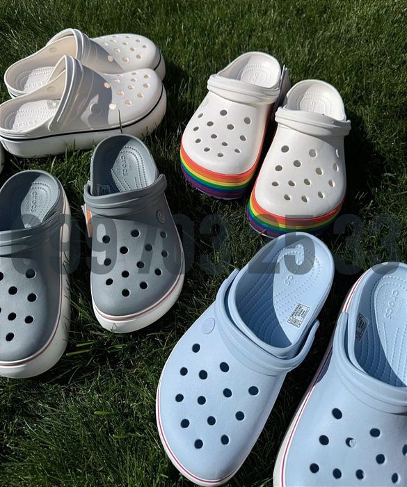 Нереально Круті Crocs на Платформі Crocband Platform Жіночі Крокси