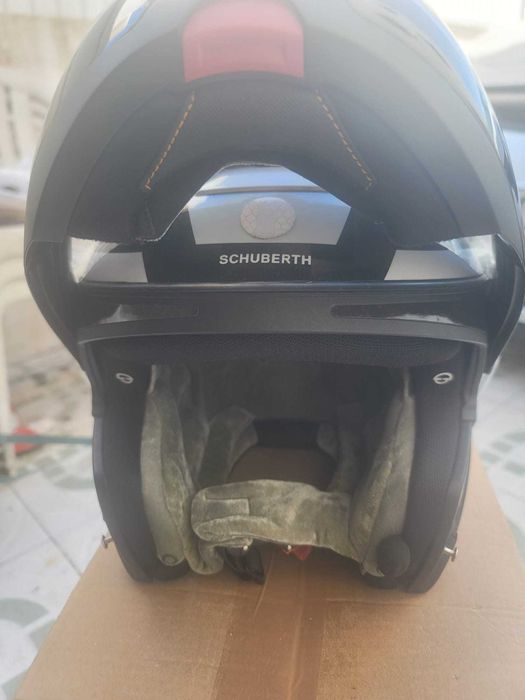 Capacete Modular Schuberth C4 Pro Carbon + Sistema SC1 (Tamanho XL)