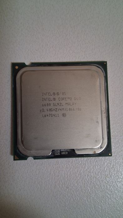Intelcore 2 duo 6600 2.4ghz