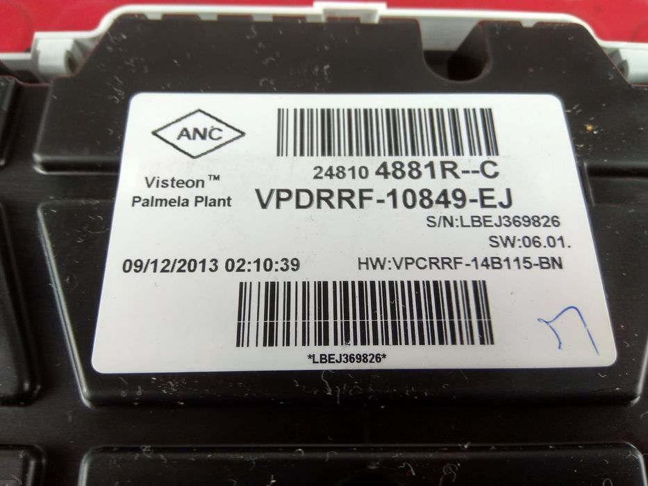 Quadrante / Painel de Instrumentos 248104881R - RENAULT CAPTUR I