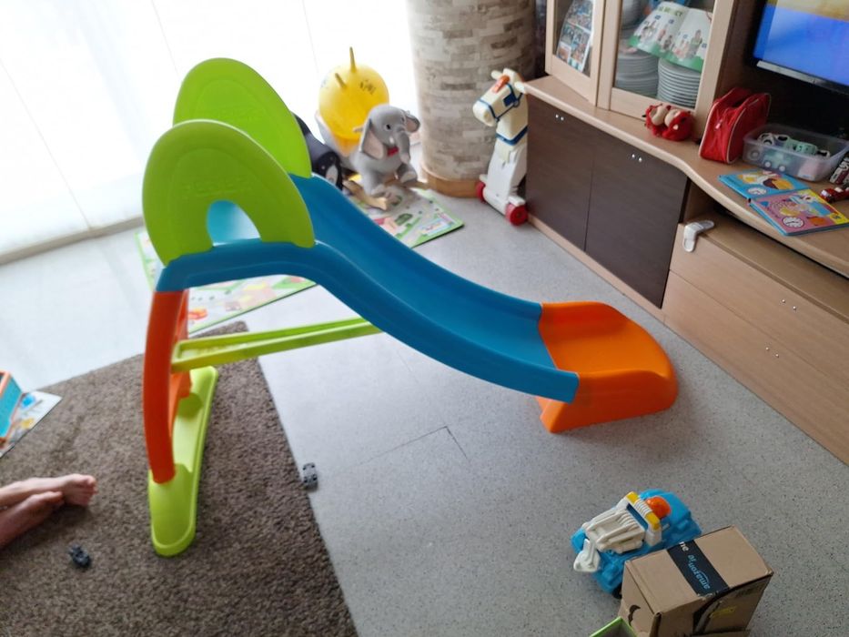 Escorrega com opção de água    2-7 anos   [150 cm] NOVO - ENVIO GRÁTIS