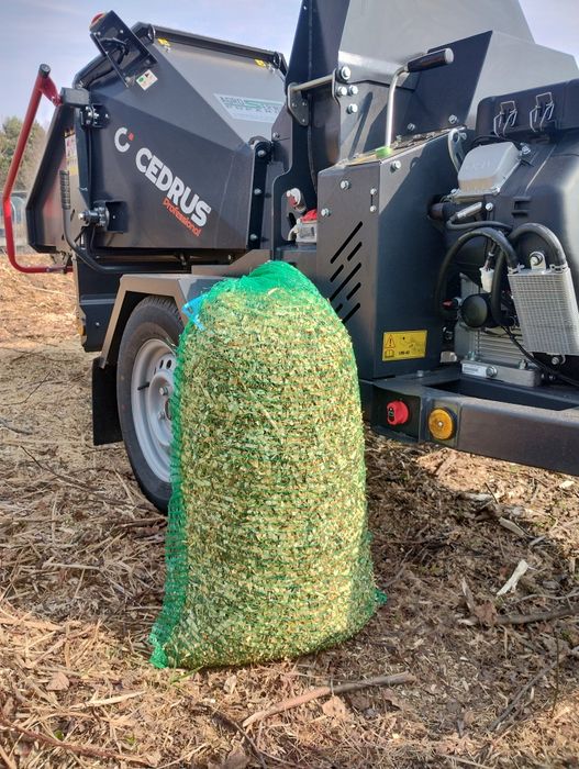 Zrębka Drzewna liściasta iglasta Workowna