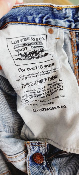 Levi's spodnie jeans