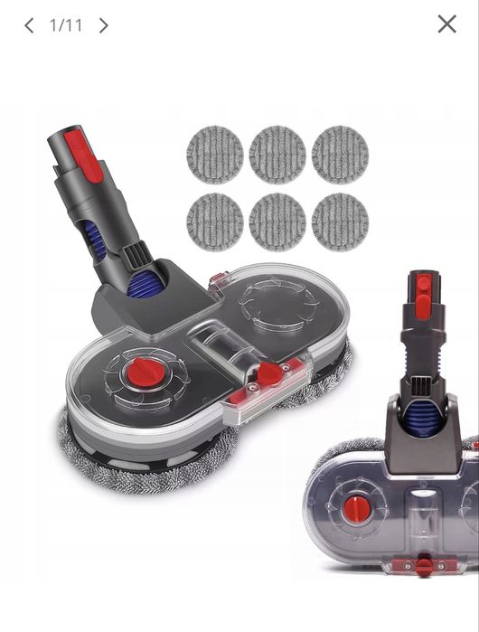 Końcówka do odkurzacza V7 V8 V10 V11 6x ŚCIERECZKI