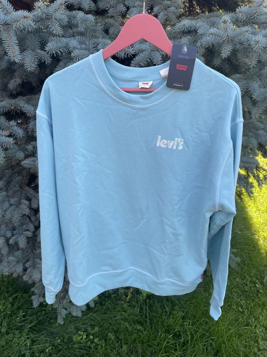 Женская кофта - свитшот Levis (Левис Logo Sweatshirt) c америки S,M