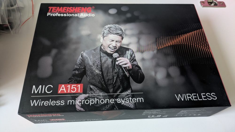 Бездротові мікрофони Temeisheng A151 мікрофон