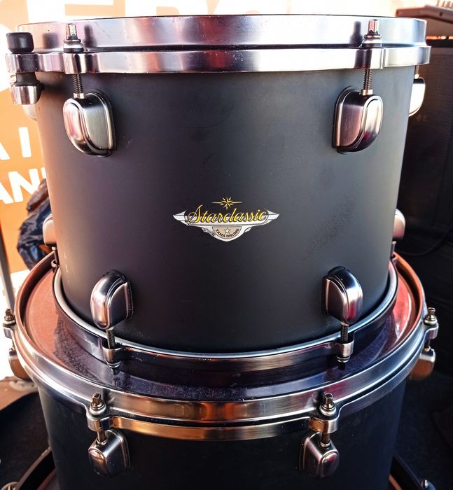 Tama starclassic maple MA34CZ Flat black zestaw perkusyjny perkusja