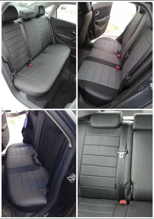 С ГАРАНТИЕЙ! Модельные чехлы на сиденья авто экокожа  + алькантара