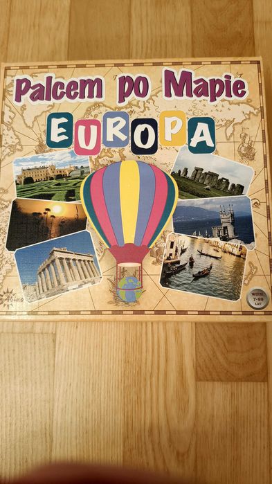 Palcem po Mapie Europa gra Wyd.Abino