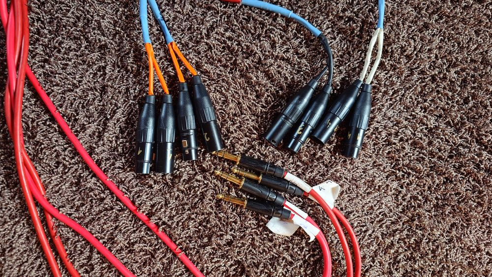Kable insertowe klotz neutrik balden
