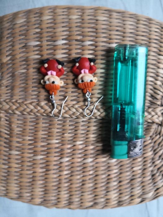 Kolczyki Mała Mi. Nowe. Hand made