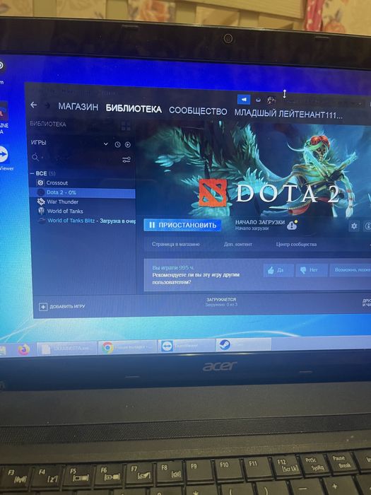 Продам ігровий ноутбук 2.60HGZ 8оперативки  1 видео карта