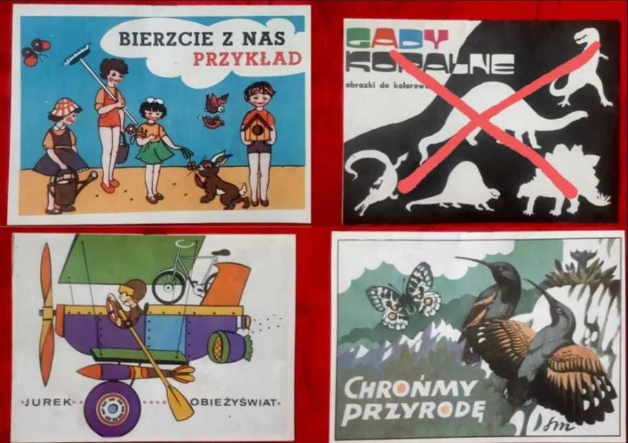 nowa kolorowanka z PRL