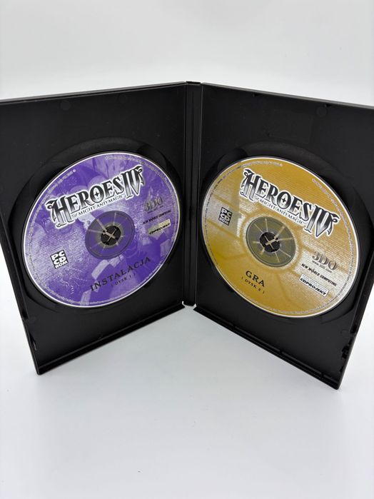 Heroes of Might & Magic IV – PC CD‑ROM – bardzo dobry stan